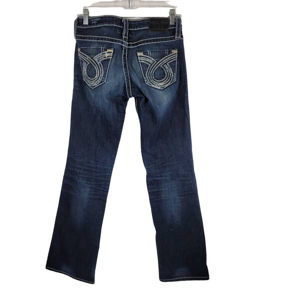 Big Star Distressed Whiskering Livi Bootcut Women's Jeans 26R - Picture 2 of 6